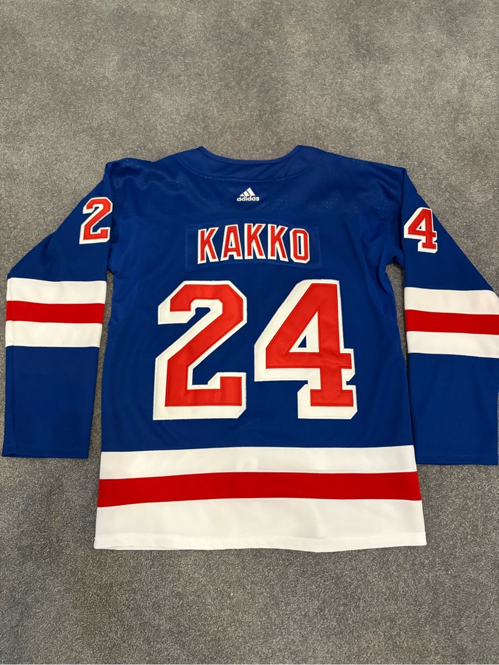 Kaapo Kakko New York Rangers Jersey Size 50 (Medium), Blue, #24